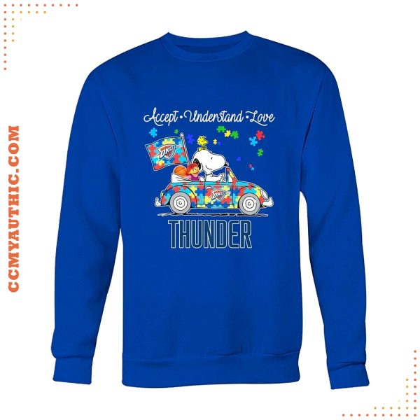 Accept Understand Love Thunder 2025 Shirt