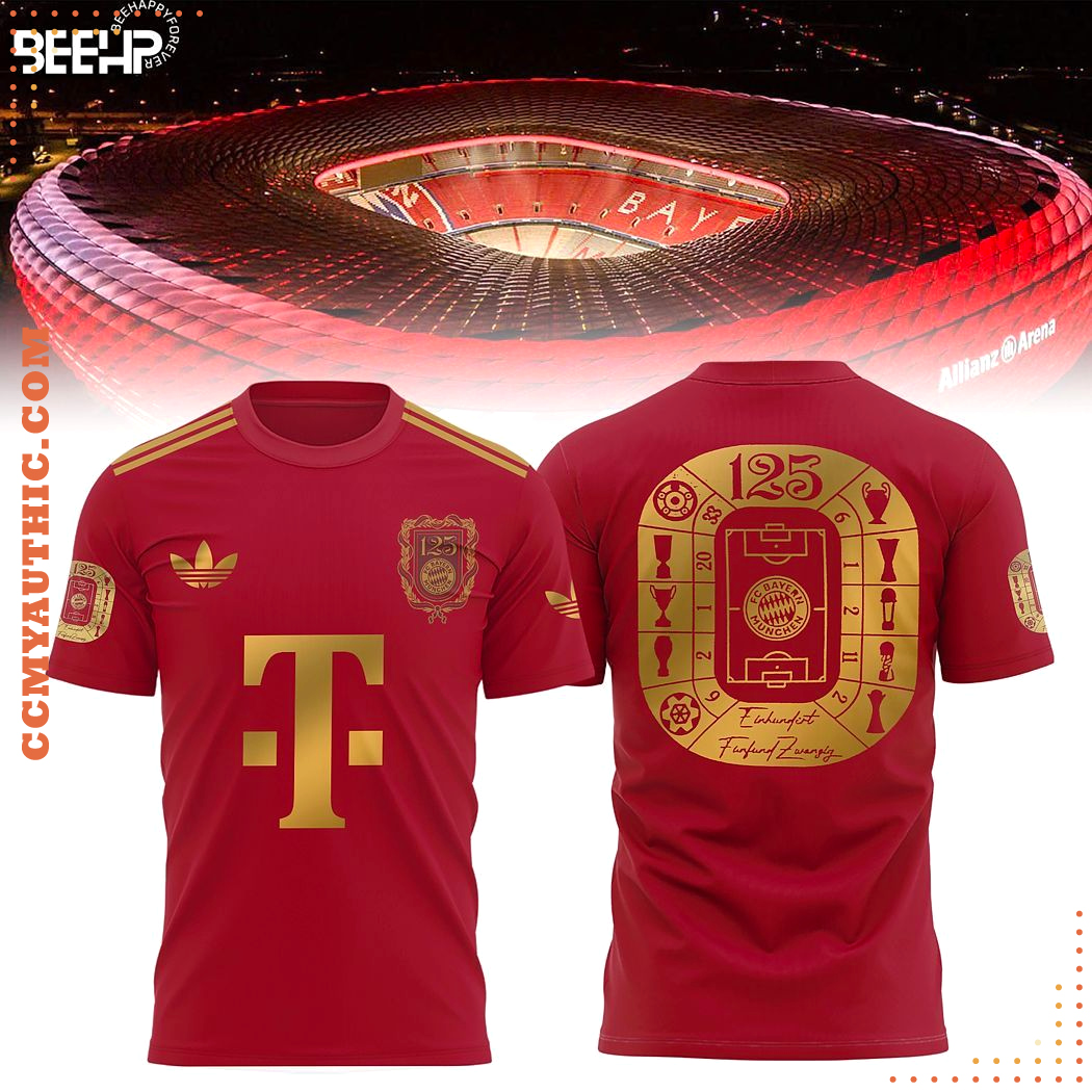 Bayern Munich 125th Anniversary 2025 Shirt Bayern Munich 125th Anniversary 2025 Shirt