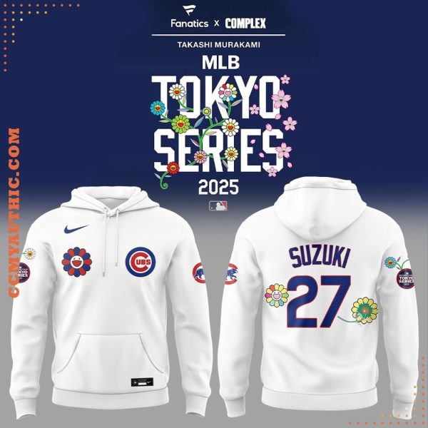 Chicago Cubs x Takashi Murakami Tokyo Series 27 Suzuki Hoodie