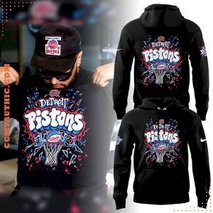 Detroit Pistons 313 New Collection 2025 For Fan Hoodie