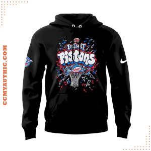 Detroit Pistons 313 New Collection 2025 For Fan Hoodie