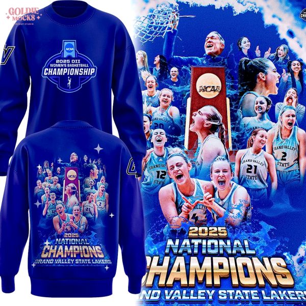 GVSU Women’s Basketball National Championship 2025 Hoodie