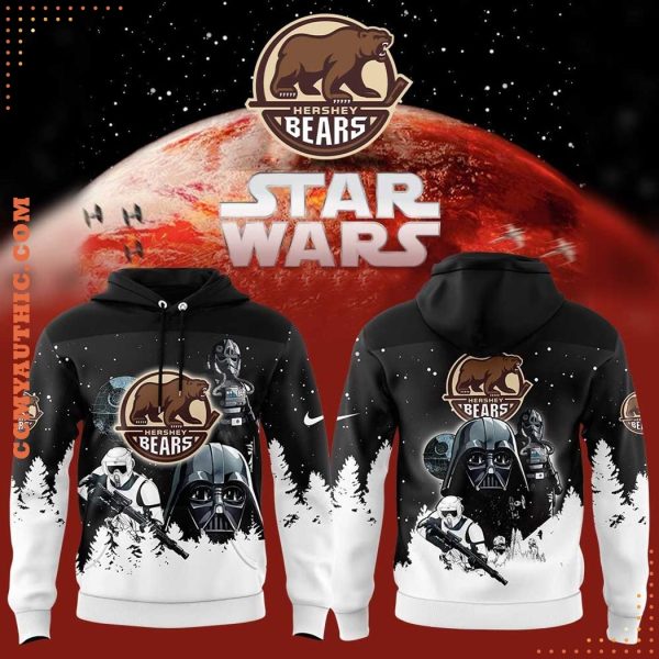 Hershey Bears Star Wars Uniform Season 2025 Hoodie