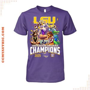 LSU Tigers gymnastics SEC Champion 2025 Shirt