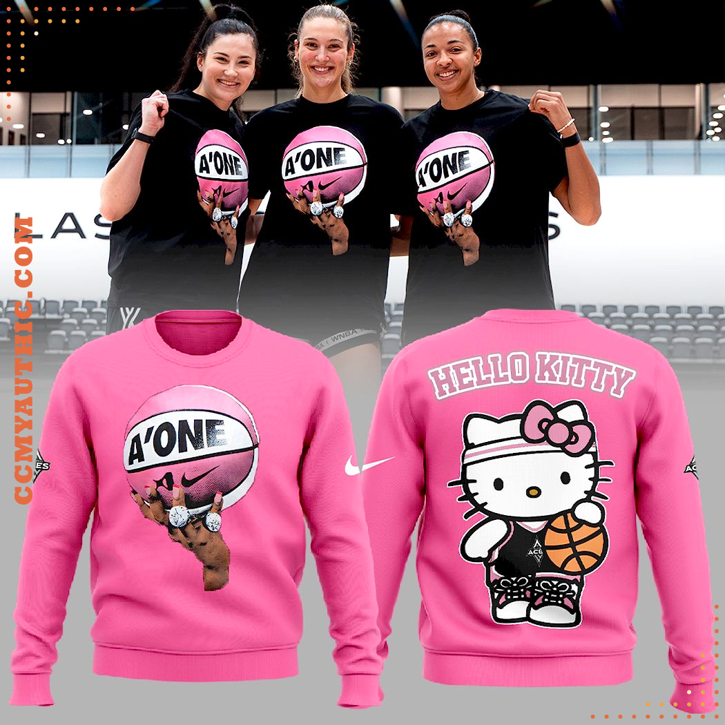 Las Vegas Aces x Hello Kitty Sweat 2025 Las Vegas Aces x Hello Kitty Sweat 2025