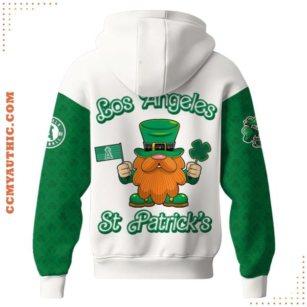 Los Angeles Angels St Patricks Day 2025 Hoodie