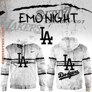 Los Angeles Dodgers Emo Night 2025 Limited Hoodie