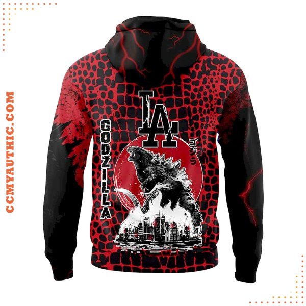 Los Angeles Dodgers x Godzilla 2025 Special Hoodie