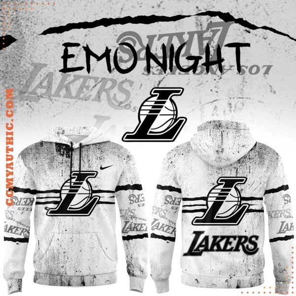 Los Angeles Lakers Emo Night New 2025 Limited Hoodie