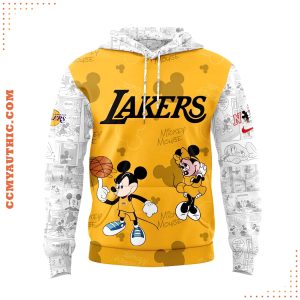 Los Angeles Lakers x Mickey & Friends 2025 Hoodie