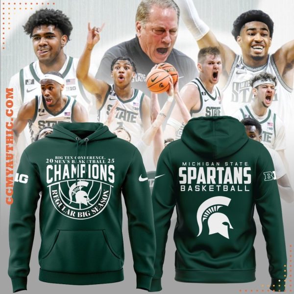 Michigan State Spartans NCAA 2025 For Fans Limited Hoodie