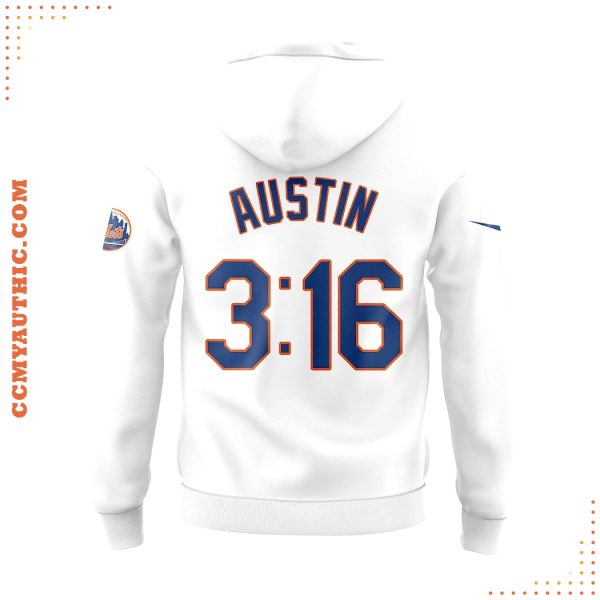 New York Mets Stone Cold 3:16 Special Edition Jersey Hoodie