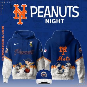 New York Mets x Peanuts Night 2025 New Season Hoodie