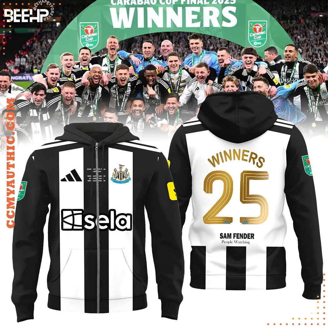 Newcastle United Carabao Cup 2025 Winners Hoodie Newcastle United Carabao Cup 2025 Winners Hoodie
