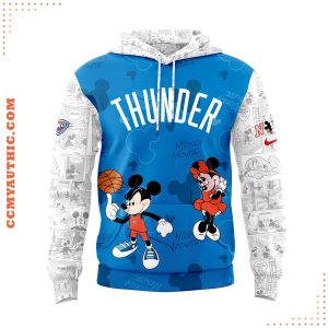 Oklahoma City Thunder Mickey and Friends Hoodie