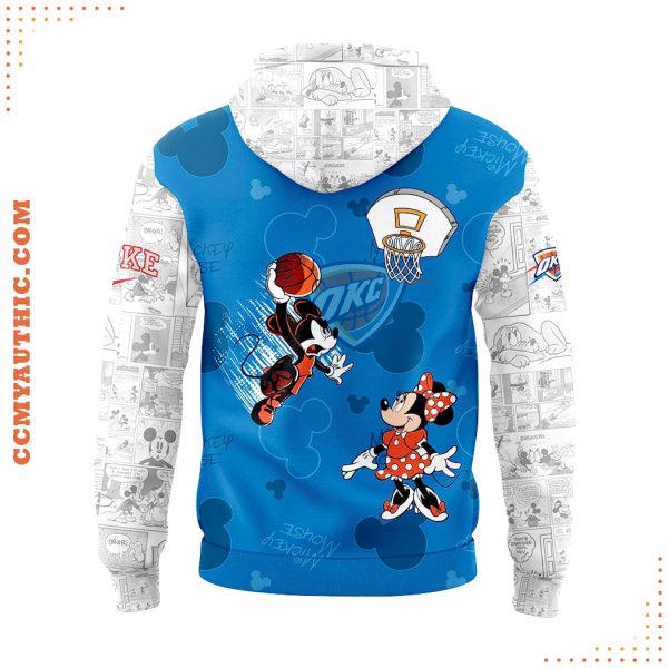 Oklahoma City Thunder Mickey and Friends Hoodie