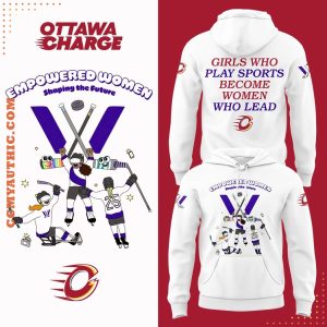 Ottawa Charge Women History Month 2025 Hoodie