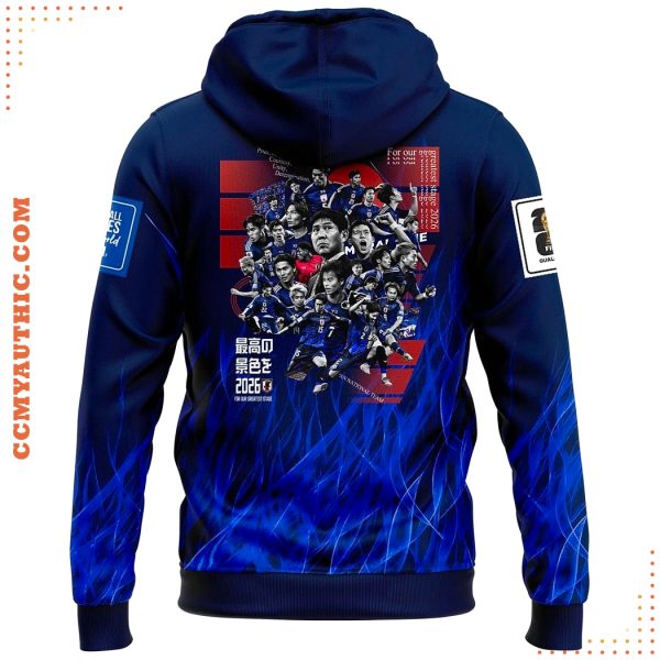 Samurai Blue 2026 FIFA World Cup Hoodie