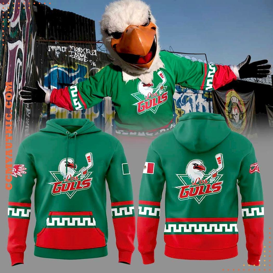 San Diego Gulls Mexican Heritage Night 2025 Special Hoodie San Diego Gulls Mexican Heritage Night 2025 Special Hoodie