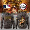 Los Angeles Dodgers x Demon Slayer Inosuke Hashibira Blue 2025 Hoodie