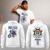 Seattle Mariners x One Piece Night 2025 For Fans White Hoodie