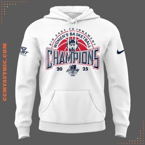 The Huskies Big East Champions 2025 Hoodie