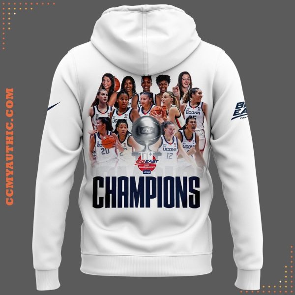 The Huskies Big East Champions 2025 Hoodie