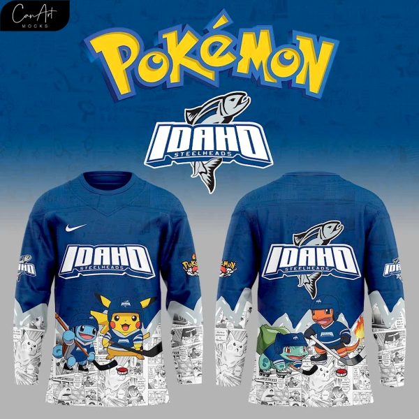 Idaho Steelheads x Pokémon Hoodie