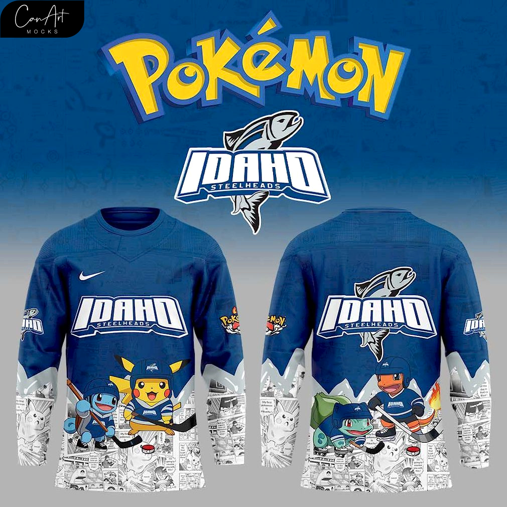 Idaho Steelheads x Pokémon Hoodie Idaho Steelheads x Pokémon Hoodie