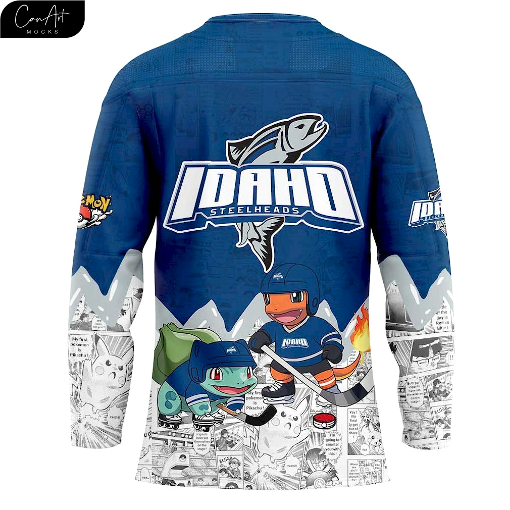 Idaho Steelheads x Pokémon Hoodie Idaho Steelheads x Pokémon Hoodie