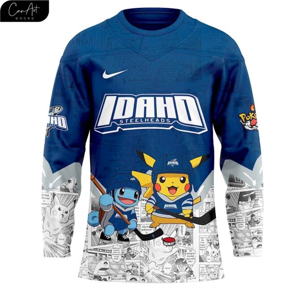 Idaho Steelheads x Pokémon Hoodie