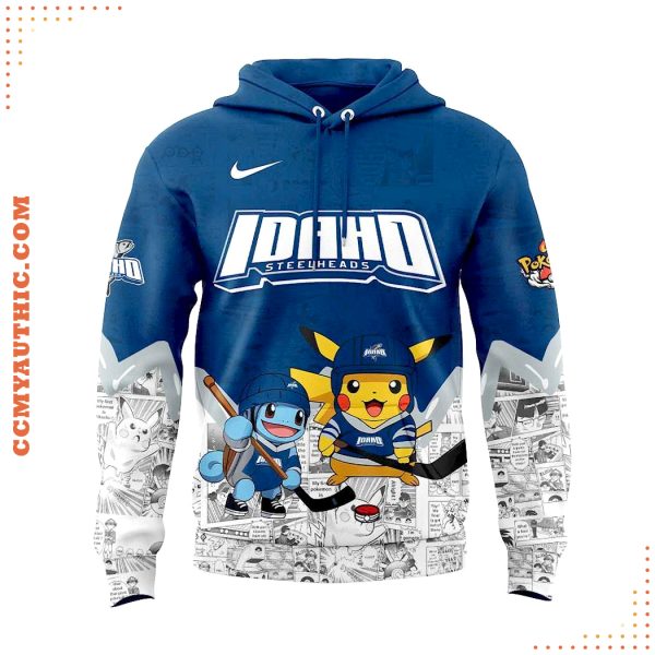 Idaho Steelheads x Pokémon Hoodie