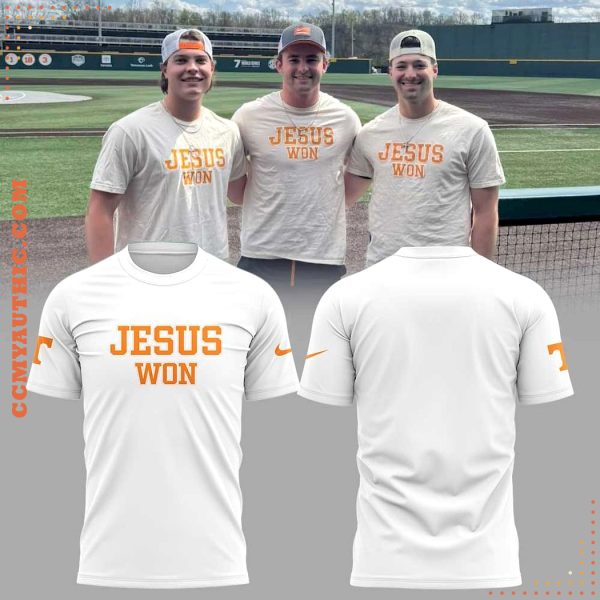 Tennessee Baseball Jesus Won Limited Edition 2025 Shirt