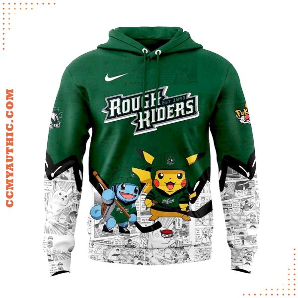 Cedar Rapids RoughRiders x Pokémon New Hoodie