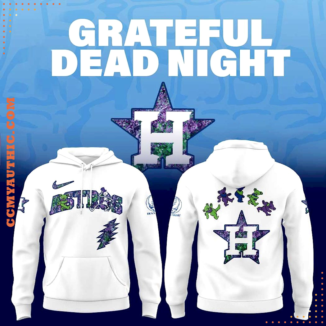Houston Astros x Grateful Dead Special 2025 Hoodie Houston Astros x Grateful Dead Special 2025 Hoodie