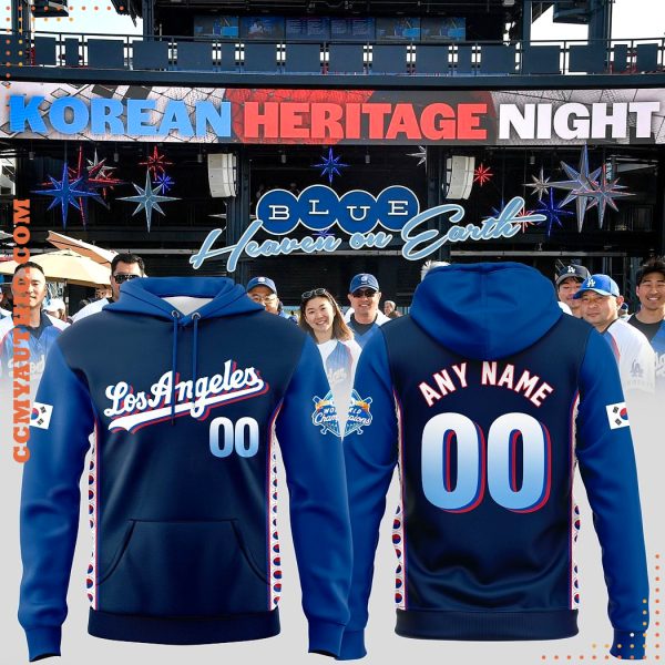 Los Angeles Dodgers Korean Heritage Night 2025 Hoodie