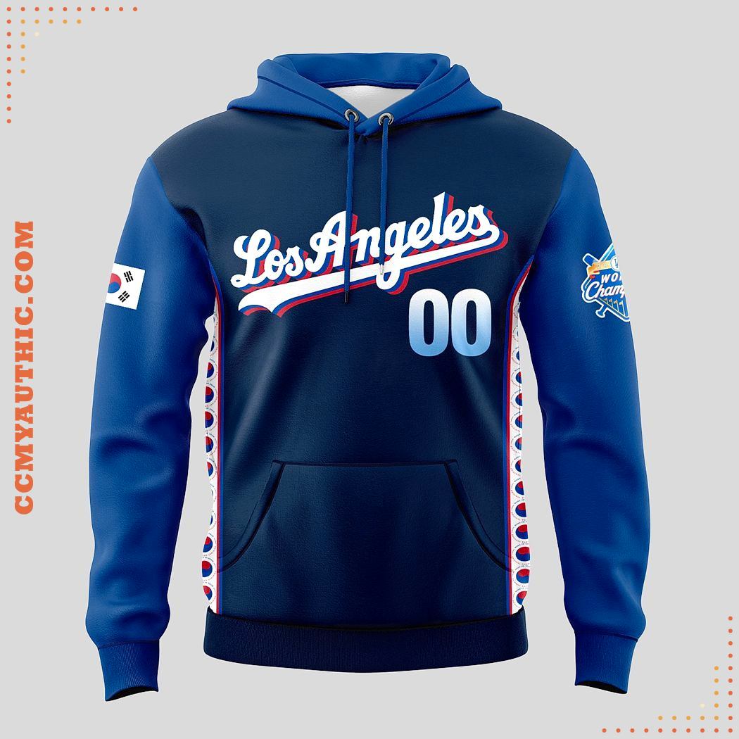 Los Angeles Dodgers Korean Heritage Night 2025 Hoodie Los Angeles Dodgers Korean Heritage Night 2025 Hoodie