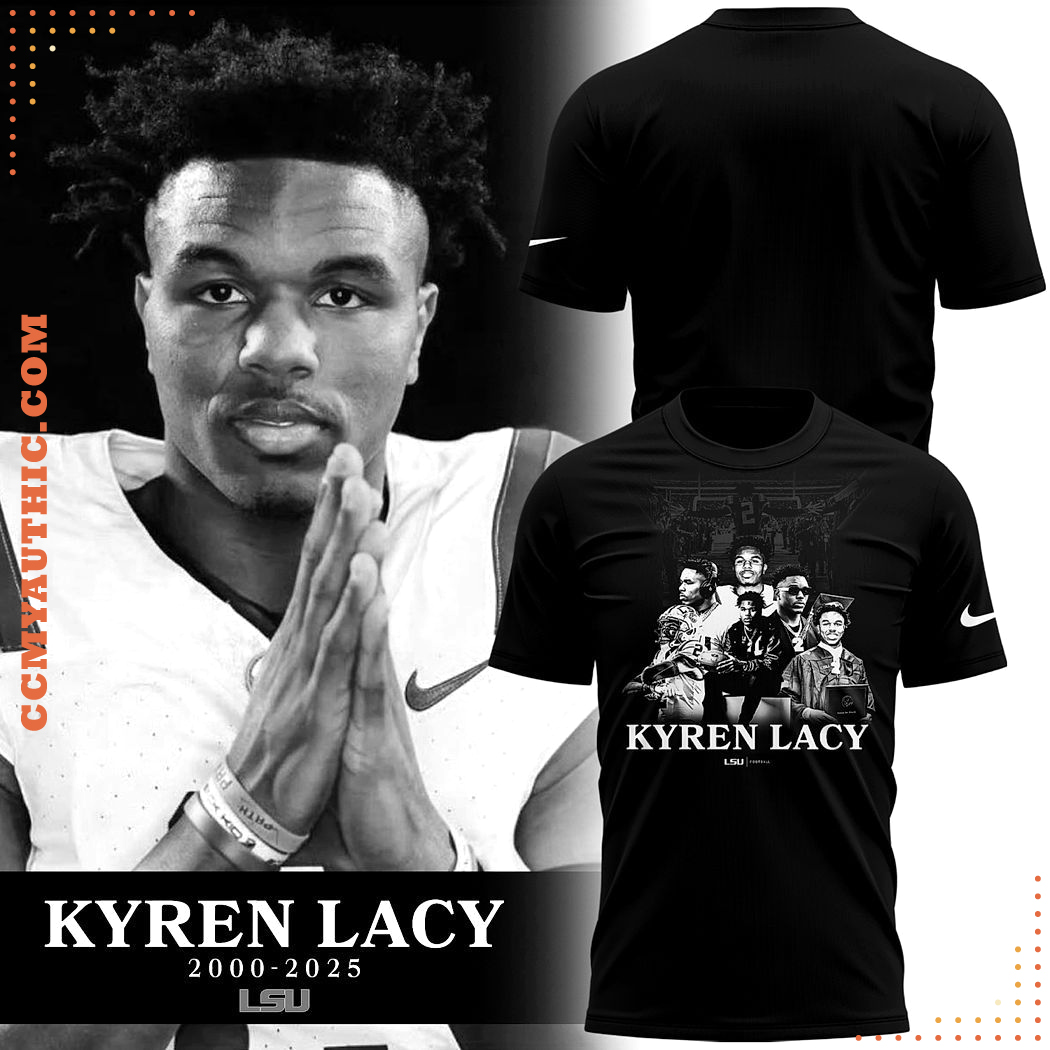 LSU Tigers Thank you Kyren Lacy In My Memory 2025 T-Shirt LSU Tigers Thank you Kyren Lacy In My Memory 2025 T-Shirt