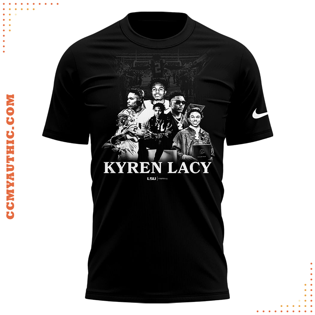 LSU Tigers Thank you Kyren Lacy In My Memory 2025 T-Shirt LSU Tigers Thank you Kyren Lacy In My Memory 2025 T-Shirt