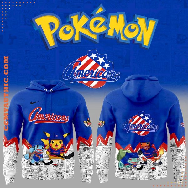 Rochester Americans x Pokémon 2025 Hoodie