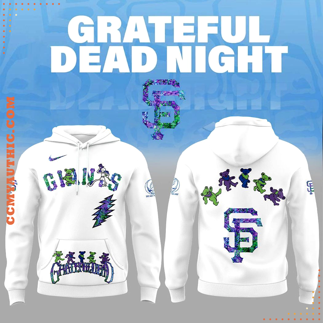San Francisco Giants x Grateful Dead Special 2025 Hoodie San Francisco Giants x Grateful Dead Special 2025 Hoodie