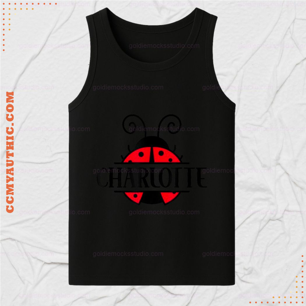 Charlotte Ladybug Girly Custom Name Shirt Charlotte Ladybug Girly Custom Name Shirt