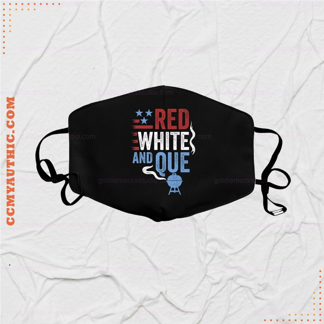 Red White and Que BBQ Shirt Red White and Que BBQ Shirt
